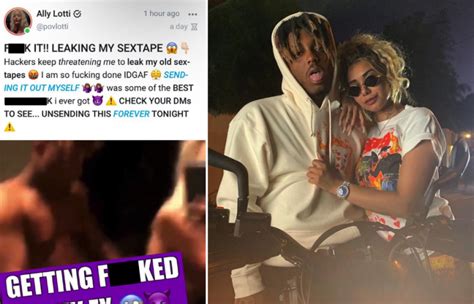 alli lotti leaked|WATCH: Juice Wrld Ex LEAKED Video, Ally Lotti Shares Intimate .